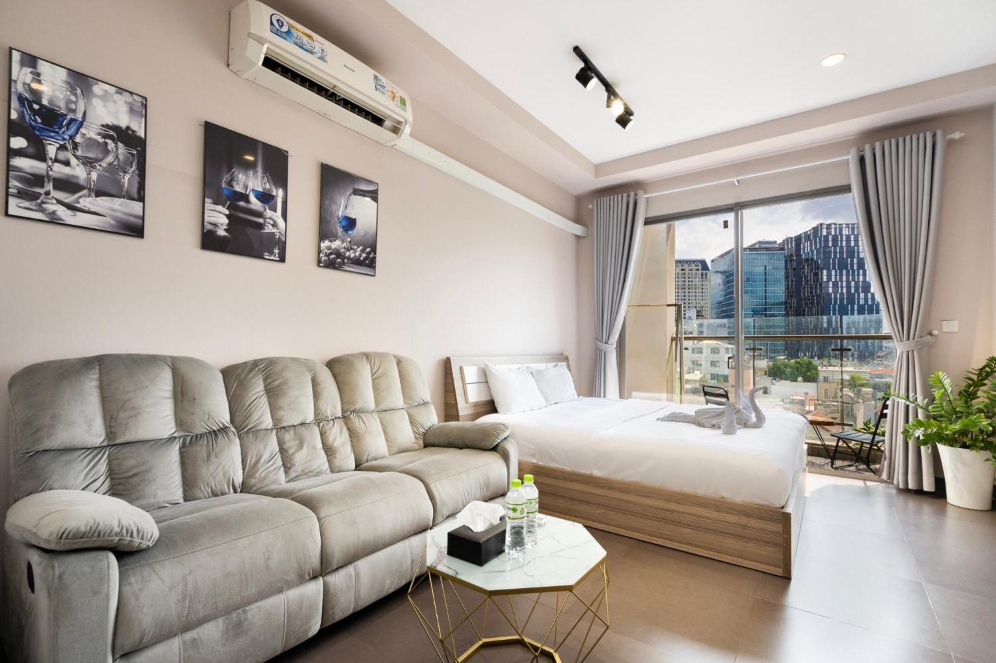 Otis Millennium Saigon Balcony Apartment Ho Chi Minh City Exterior photo